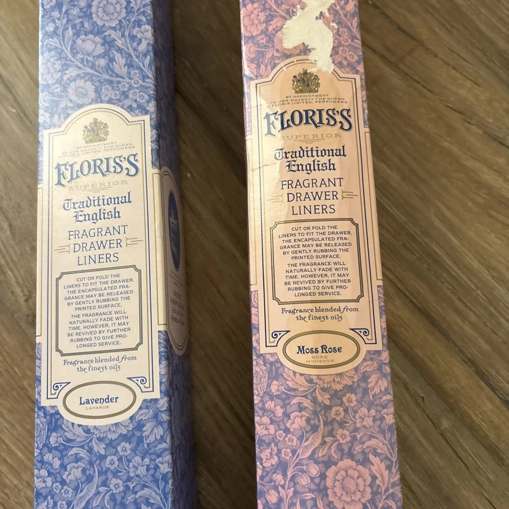 Floriss Fragrant Drawer‎ Liners Vtg 6 Drawer Liners 17